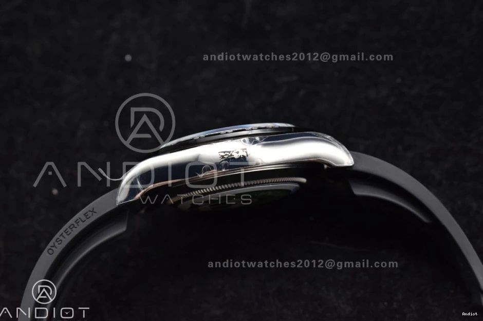 BTF Rubber Diamonds Black Daytona Edition Strap 116519 768 SA Modern Oysterflex on Best 1:1 Dial 0815